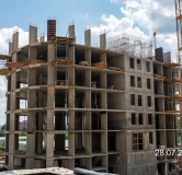Ход строительства дома 5 в ЖК Lake Town -