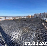 Ход строительства дома 4а, 1 этап в ЖК Ракета-дом Горный -