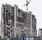 Ход строительства дома № 41 (ГП-1) в ЖК Умный квартал УНО -