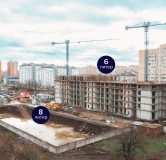 Ход строительства дома Литер 6 в ЖК Екатерининский парк -
