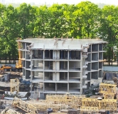 Ход строительства дома Литер 7.2 в ЖК Парк у дома -