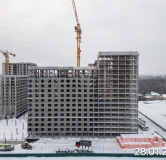 Ход строительства дома № 2 (1714) в ЖК Сибирский -