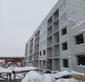 Ход строительства дома 4 в ЖК Волшебный Сад -