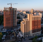 Ход строительства дома секция 2 в ЖК Комсомольский Проспект -