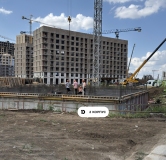 Ход строительства дома Литер 2 (16-1) в ЖК Ридз (REEDS) -