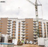 Ход строительства дома 13, корпус 1 в ЖК Видный -