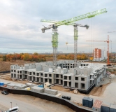 Ход строительства дома 5.2 в ЖК Пшеница -