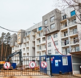 Ход строительства дома 4-1 в ЖК Лес -
