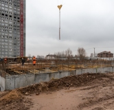 Ход строительства дома № 54 в ЖК КМ Анкудиновский Парк -
