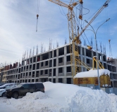 Ход строительства дома 16 в ЖК Богатыри -