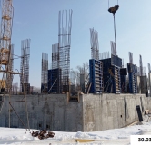 Ход строительства дома 24 в ЖК По ул. Крымская -