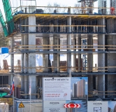 Ход строительства дома 1 в ЖК Паскаль -