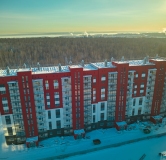 Ход строительства дома 49а в ЖК Вишневая Горка -