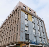 Ход строительства дома 105 в ЖК Кастура Таун -