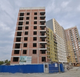 Ход строительства дома 1.2 в ЖК Белый Парус -
