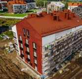 Ход строительства дома № 35 в Микрорайон Новая - Ройка -
