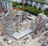 Ход строительства дома ГП-8 в ЖК Айвазовский City -