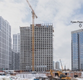 Ход строительства дома № 4 Башня в ЖК Green River (Грин Ривер) -