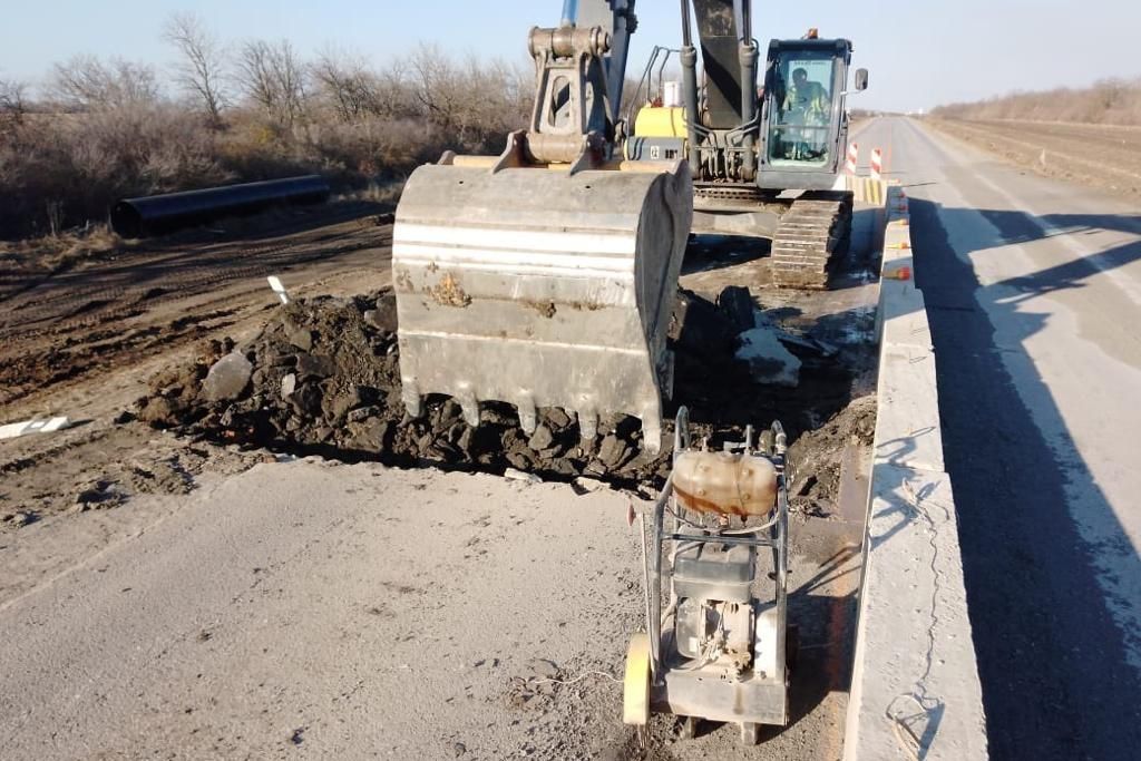 В апреле возобновилась реконструкция 12,5-км трассы Миллерово – Вешенская