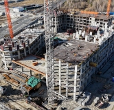 Ход строительства дома ГП-7 в ЖК Айвазовский City -