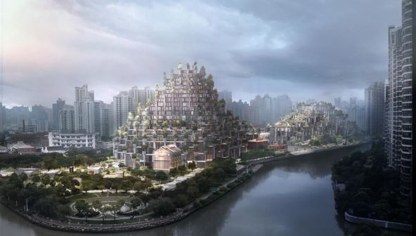 Торговый комплекс «1000 деревьев» – восьмое чудо света в Шанхае (Китай)