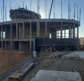 Ход строительства дома секция 1 в ЖК Звезды -