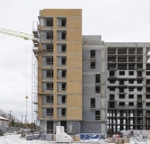 Ход строительства дома 1-4 в ЖК Уральский сад -