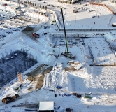 Ход строительства дома 10, корпус 2 в ЖК Остров-сад -