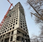 Ход строительства дома Литер 1 в ЖК Крылья -