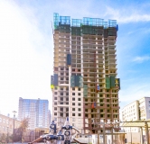 Ход строительства дома Секция 2 в ЖК Звезда -