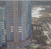 Ход строительства дома 59.1, секция 1 в ЖК Академ Риверсайд (ACADEM Riverside) -