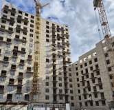 Ход строительства дома 1 в ЖК Гагарин Парк -