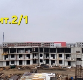 Ход строительства дома № 2 в ЖК Дзенпарк -