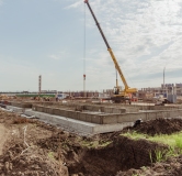 Ход строительства дома Литер 10, 2 этап (1.1) в ЖК Новая Елизаветка -