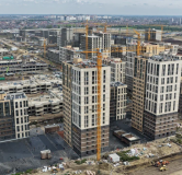 Ход строительства дома Литер 9 в ЖК Народные Кварталы -