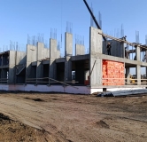 Ход строительства дома Литер 2 кв. 8.2 в ЖК Усадьба Гостагаевская -