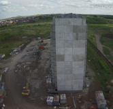 Ход строительства дома 25 в ЖК 147 микрорайон -