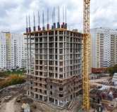 Ход строительства дома № 1 в ЖК АйвазоSKY -