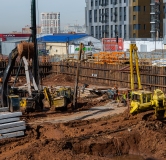 Ход строительства дома 1 в ЖК Ультра -