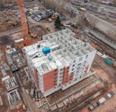 Ход строительства дома 5.4 в ЖК Классика -