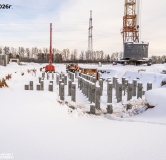 Ход строительства дома 3.3 в ЖК Родные росы -