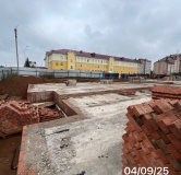 Ход строительства дома 5 в ЖК Тепло -