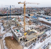 Ход строительства дома 5 в ЖК Univers (Универс) -