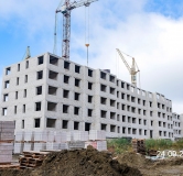 Ход строительства дома 3.4 в ЖК Кантри -