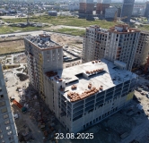 Ход строительства дома № 1458 , ГП-72.103 в ЖК Мириады -