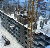 Ход строительства дома 25.4 в ЖК Новый Звездный -