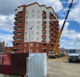 Ход строительства дома 339Ж в ЖД По ул. Ленина -