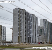 Ход строительства дома 15, корпус 349.1 в ЖК Цветной Город -