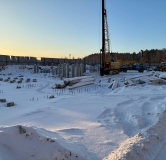 Ход строительства дома 1.3 в ЖК Progress Академический -