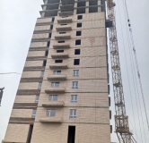 Ход строительства дома № 21 в ЖД Семилуки Сити -